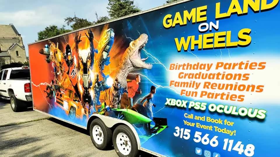 Game truck — outside